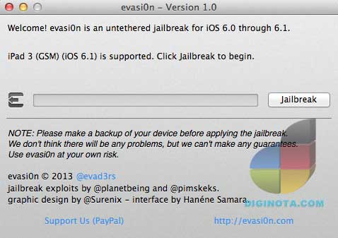 evasi0n Tutorial de cómo hacer jailbreak para iOS 6 y 6.1 con Evasi0n