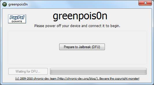  Hacer el Jailbreak a tu iPhone, iPod Touch o iPad usando Greenpois0nHacer el Jailbreak a tu iPhone, iPod Touch o iPad usando Greenpois0n