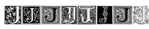 Ornamental Initials J font 0021 40 Beautiful Decorative Free Fonts for Designers