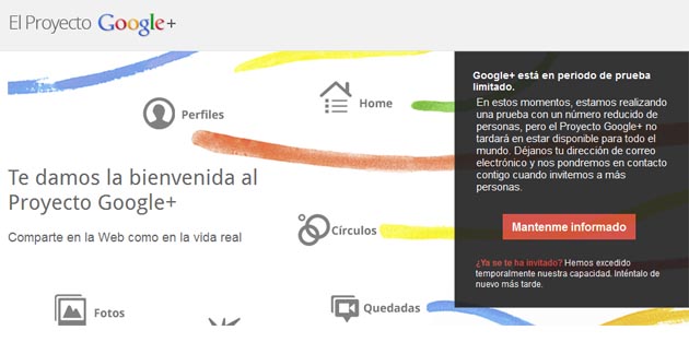 Google + busca competir con Facebook lanzando su nueva red social 5