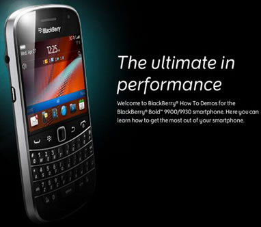 BlackBerry RIM anuncia nueva Bold 9900(+video) 5