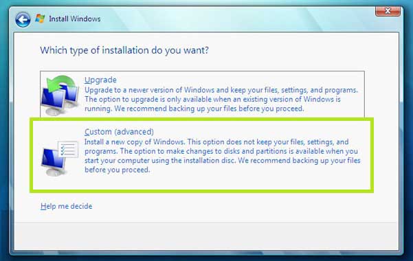 XP Cómo actualizar a Windows 7 desde XP, Vista o RC