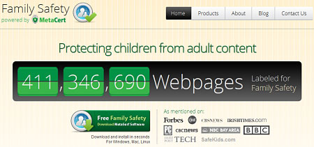 Bloquea el acceso a los peques de sitios Web no actos para niños con: Family Safety 14