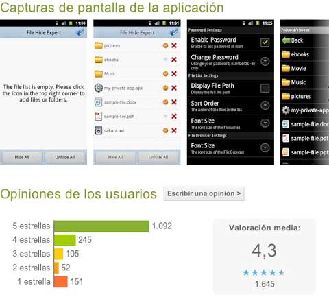 Como ocultar en Android archivos, fotos, documentos, Etc. 18