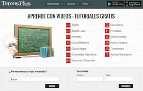 Tutoriales en vídeo de matemática, física, química y en español 41