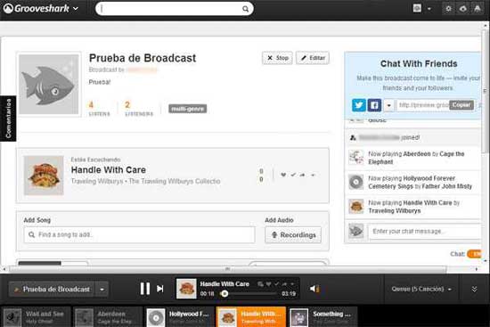 Broadcast, una herramienta para crear tu propia radio online 42