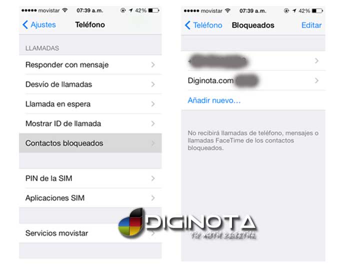 Bloquear llamadas con un iphone