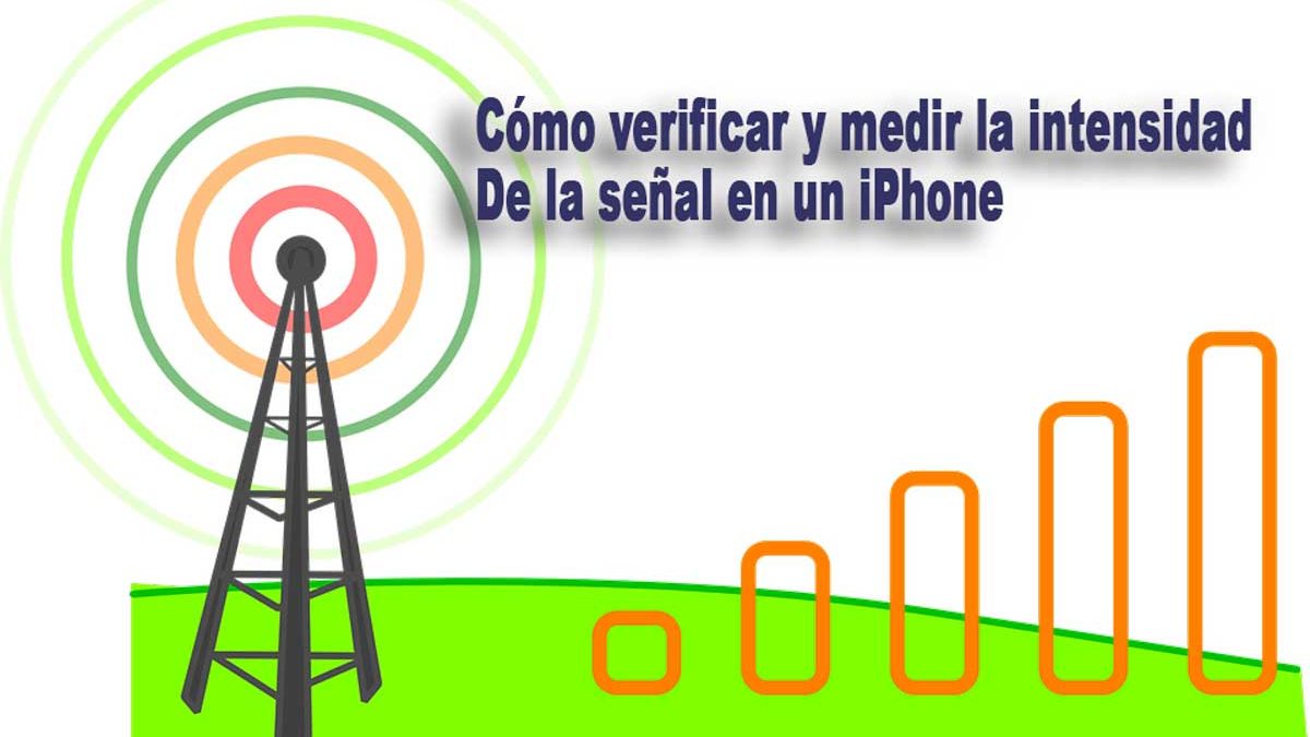 Cómo verificar y medir la intensidad de la señal en un iPhone 33