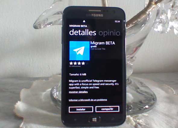 telegram para windows phone diginota