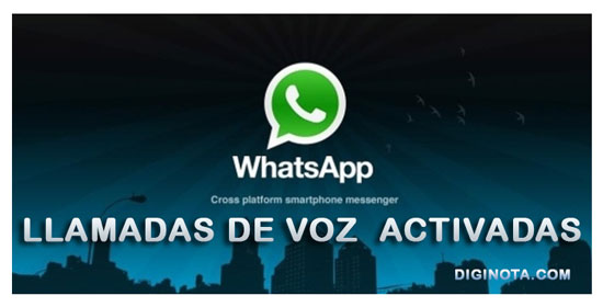 Disponible las llamadas por WhatsApp para todos