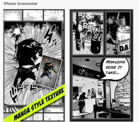 Manga Comics Camera free