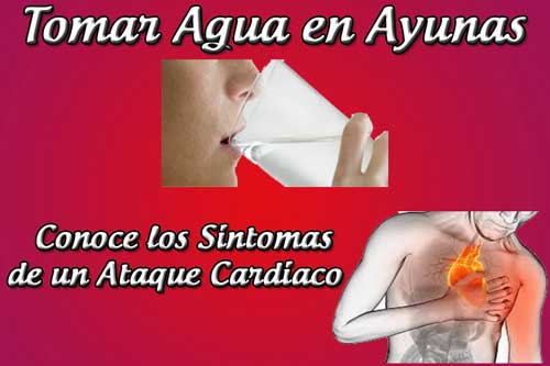 ATAQUES CARDÍACOS Y EL AGUA: Puede salvarte la vida