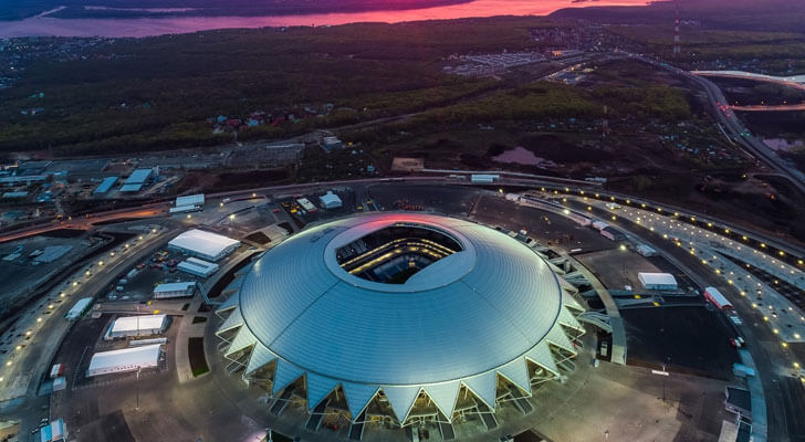 Datos de los estadios o sedes del mundial Rusia 2018 61