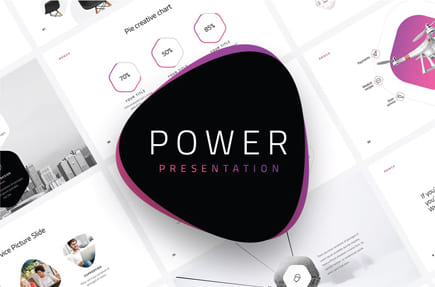 Plantilla de PowerPoint gratis enorme plantilla moderna