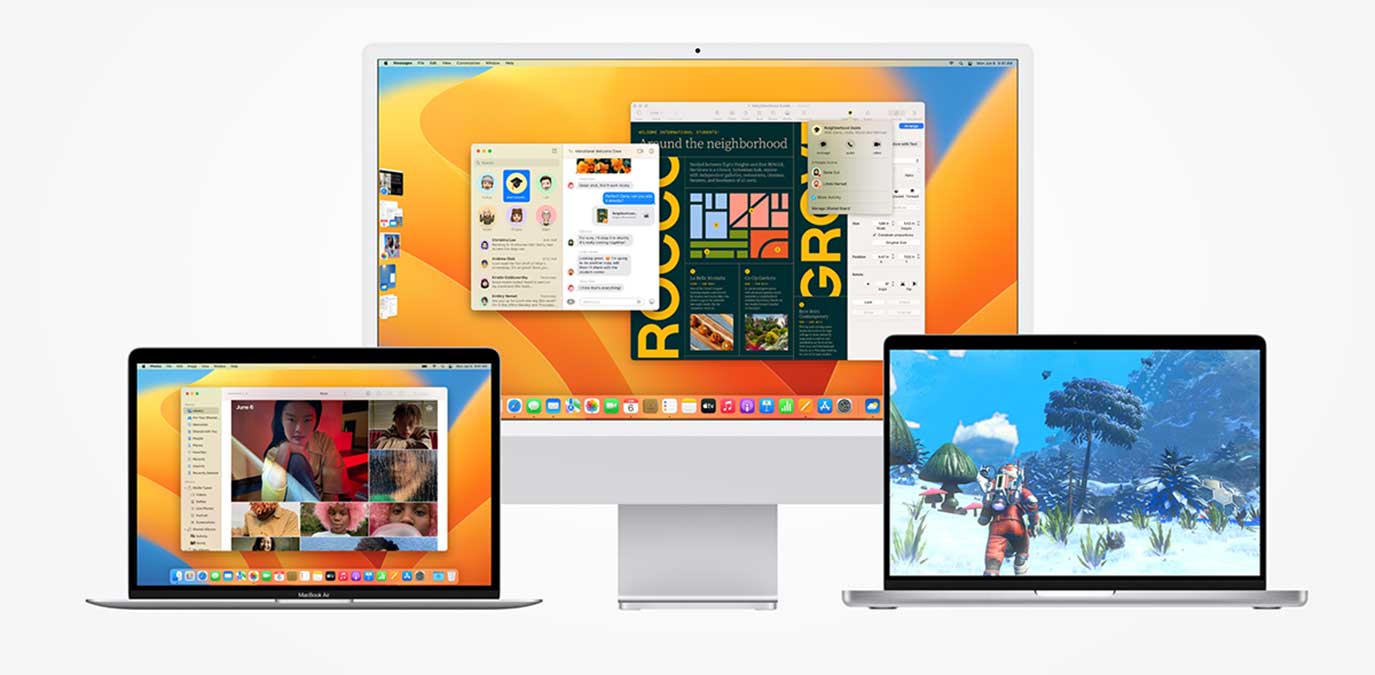 Mac que recibirán la actualización de ventura macOS 13