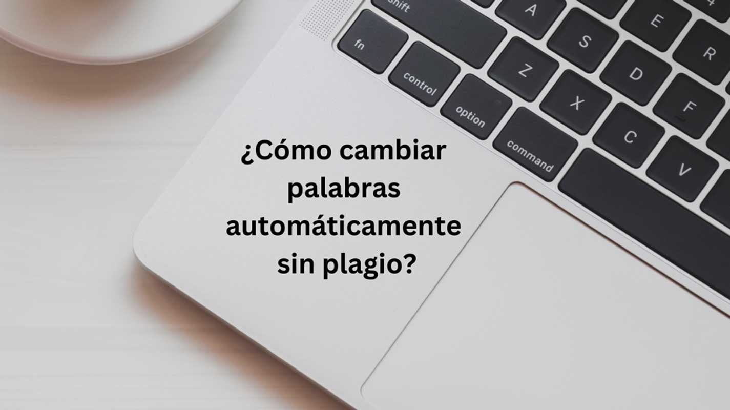 <strong>¿Cómo cambiar palabras automáticamente sin plagio?</strong> 29